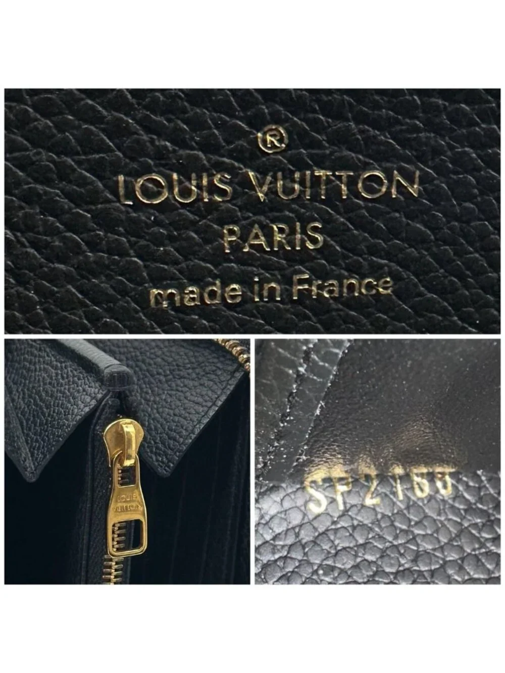 Louis Vuitton Slightly Zippy Wallet Empreinte Monogram